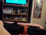 Chubby Teen Cums Twice During Thanksgiving Dinner 16/16