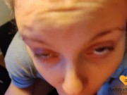 Deepthroating my slut POV  9/16