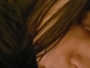 Sexy blowjob from my 19 year old girlfriend, mouth fucking, slo mo facial. 5/16