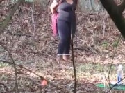 BBW Hazel Gets Caught Fondling In Public Park And Handles BBC 1/16
