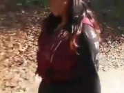 BBW Hazel Gets Caught Fondling In Public Park And Handles BBC 16/16