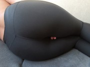 FAST CUM IN LEGGINS THIS MORNING 2/16