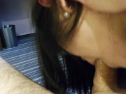 Asian Teen Girl takes Cock deep in her Throat Deepthroat Blowjob 8/16