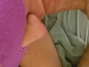 Whore wife sucking and fucking a fan 1/16