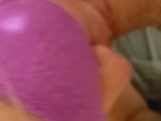 Whore wife sucking and fucking a fan 3/16