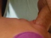 Whore wife sucking and fucking a fan 5/16