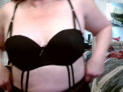 V 349 Brand new extra long modeling outfits with lots of pussy flashes and 16/16