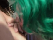 Nerdy Teen Gets Cum On Her Face And Glasses 13/16