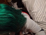 Nerdy Teen Gets Cum On Her Face And Glasses 2/16