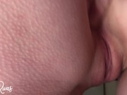 АСМР Мокрая киска школьницы крупным планом 16/16