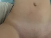 PAWG perfect teen fucking on back, riding, doggy and loud moaning 7/16