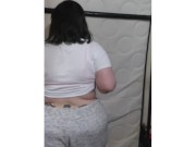 BBW Attempts A First Time Doing Full Striptease 4/16