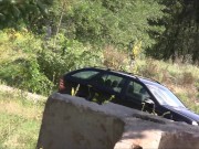 Autopanne Azubi Waldarbeiter hilft gern 1/16