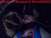 2 girls and 1 guy, douple team blowjob in city bus. Really public.Milf/teen 15/16