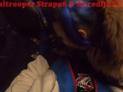 2 girls and 1 guy, douple team blowjob in city bus. Really public.Milf/teen 9/16