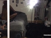 Testing the angle fucking my strap 10/16