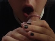 Pissing blowjob sucking Daddys dick Pov 13/16