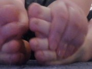 Irish BBW Cutie Putting Lotion On Legs and Feet 14/16