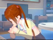 Yoshiko Hanabatake - Aho Girl - 3D Hentai / Koikatsu 2/16