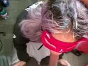 EGIRL SUCKS COCK AND SWALLOWS CUM 12/16