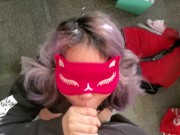 EGIRL SUCKS COCK AND SWALLOWS CUM 2/16