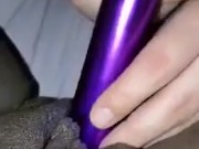 Sweet black pussy cums on white guys face 10/16