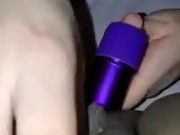 Sweet black pussy cums on white guys face 16/16