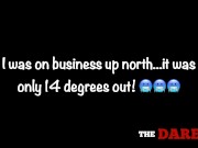 Locked myself out of my car in the freezing cold on a dare...got CAUGHT! 2/16