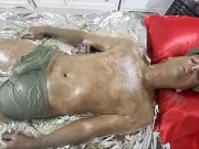 ASMR Facial Mud Massage HUGE BULGE 14/16