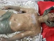 ASMR Facial Mud Massage HUGE BULGE