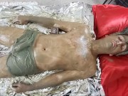 ASMR Facial Mud Massage HUGE BULGE 8/16