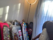 Ebony Boss Fucks in Kinky Office Cumshot 14/16