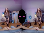 18VR New Years Eve Midnight Foursome With Three Stunning Babes 2/16