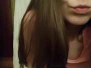 Horny in the gym ASMR boob play in sports bra 16/16