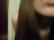 Horny in the gym ASMR boob play in sports bra 3/16