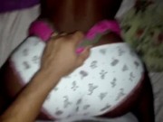 Fucking Girlfriend little ebony while she and her mom out shopping 8/16