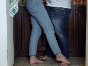 ROMANTIC HOME SEX, ITALIAN BEAUTY HAREM QUEEN GIVE ME A FOOTJOB & HANDJOB 1/16