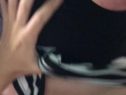 Young couple creampie with parents downstairs SHHHH! 13/16