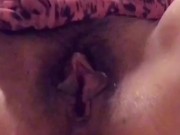 Asian babe rides dildo in tight little ass - anal masturbation