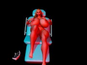 Growth Test 2 mini giantess muscle 10/16