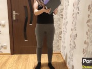 MY STEPSISTER IS NAUGHTY PEE SLUT I PEED ON HER AND CUM INSIDE IN HER PUSSY 1/16