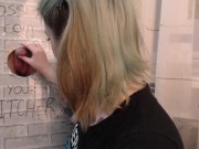 Surprisng Witcher's gloryhole with some hot facial in the end 1/16