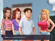 SummertimeSaga THEY FIGHT TO SHOW ME THEIR TITTIES PART 44 3/16