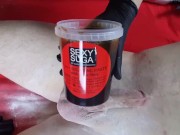 Neighbor Guy next door HARD DICK PRECUM waxing sugaring 4/16