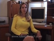 Heather Brooke Teaches How to Do Deepthroat Blowjobs With Final ThroatPies 2/16