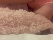 Teen alone in her bed cumming 13/16