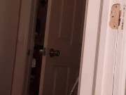 HOT CHEATING MILF SUCK OFF STRANGER THROUGH A GLORY HOLE. 15/16