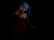MMD Miku Micro bikini Fireworks 4k no effects 12/16