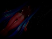MMD Miku Micro bikini Fireworks 4k no effects 8/16