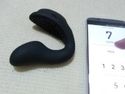 REMOTE CONTROL MY VIBRATOR IN PUBLIC PLACE RESTAURANT 1/16